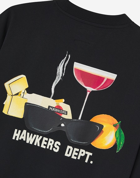 TEES Hawkers2013 ESSENTIALS TEE - Black