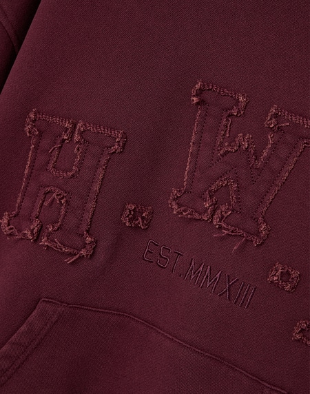 HOODIES Hawkers2013 HWK HOODIE - Washed Burgundy