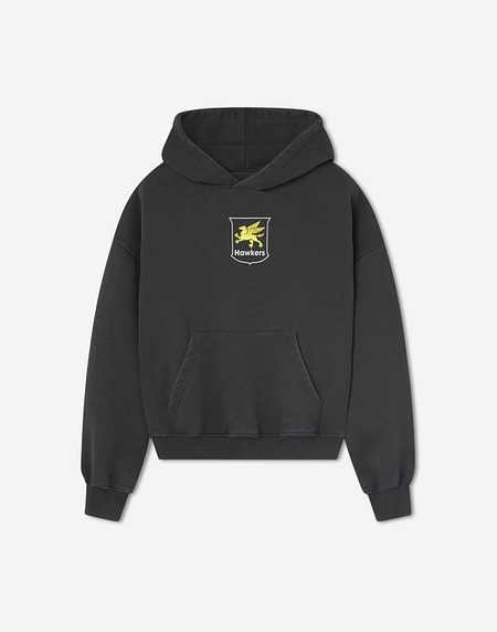 HOODIES Hawkers2013 GAS HOODIE - Washed Black