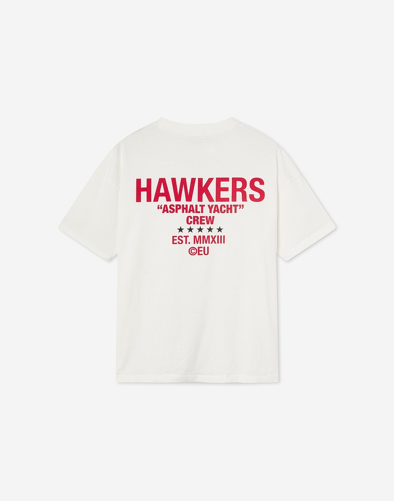 TEES Hawkers2013 FAST CARS TEE - Ecru