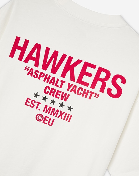 TEES Hawkers2013 FAST CARS TEE - Ecru