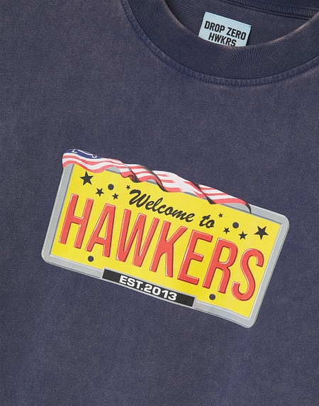 TEES Hawkers2013 FAST CARS TEE - Washed Navy