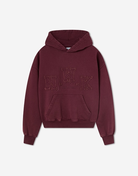 HOODIES Hawkers2013 HWK HOODIE - Washed Burgundy