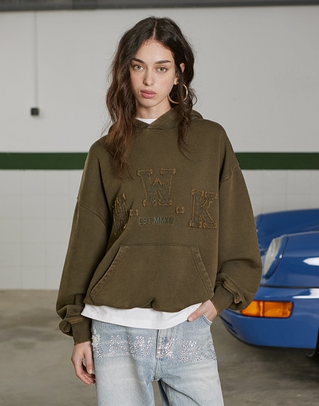 HOODIES Hawkers2013 HWK HOODIE - Washed Green