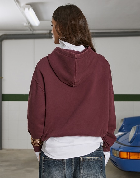 HOODIES Hawkers2013 HWK HOODIE - Washed Burgundy
