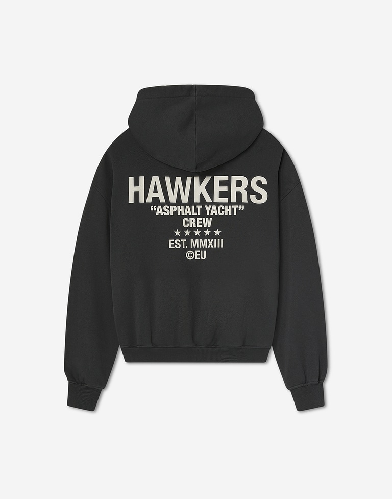 HOODIES Hawkers2013 CLASSIC HOODIE - Washed Black