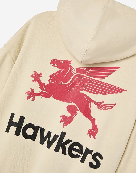 HOODIES Hawkers2013 GAS HOODIE - Washed Ecru