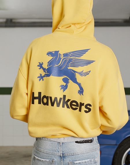 HOODIES Hawkers2013 GAS HOODIE - Washed Yellow