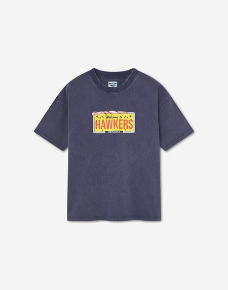 TEES Hawkers2013 FAST CARS TEE - Washed Navy