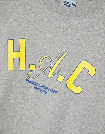 TEES Hawkers2013 H.A.C TEE - Grey Melange