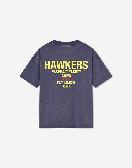 TEES Hawkers2013 FAST CARS TEE - Washed Navy