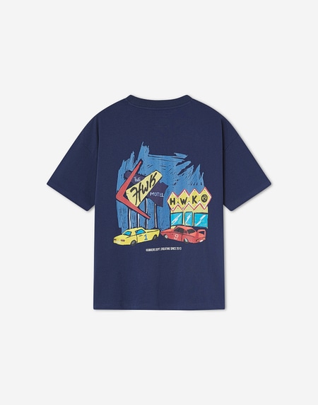 TEES Hawkers2013 MOTEL TEE - Navy