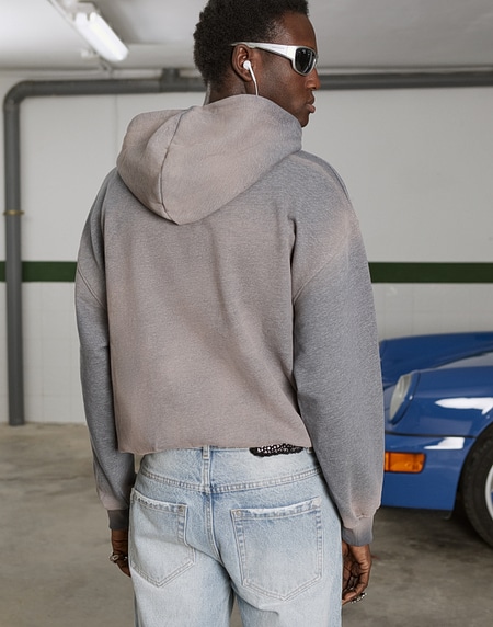 HOODIES Hawkers2013 DENIM HOODIE - Washed Indigo