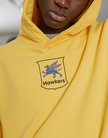 HOODIES Hawkers2013 GAS HOODIE - Washed Yellow