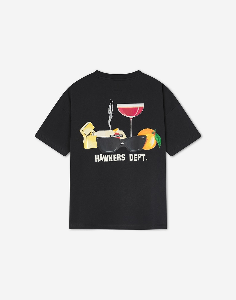 TEES Hawkers2013 ESSENTIALS TEE - Black