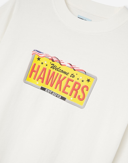 TEES Hawkers2013 FAST CARS TEE - Ecru