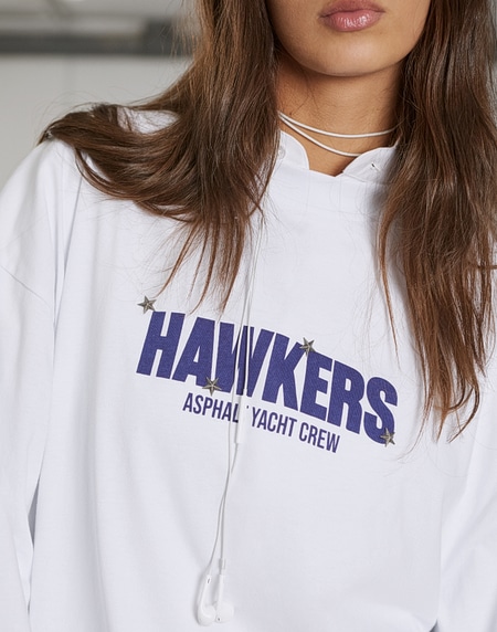 LONGSLEEVE Hawkers2013 ALL STAR LS TEE - White