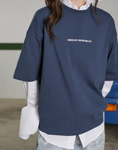 TEES Hawkers2013 MOTEL TEE - Navy