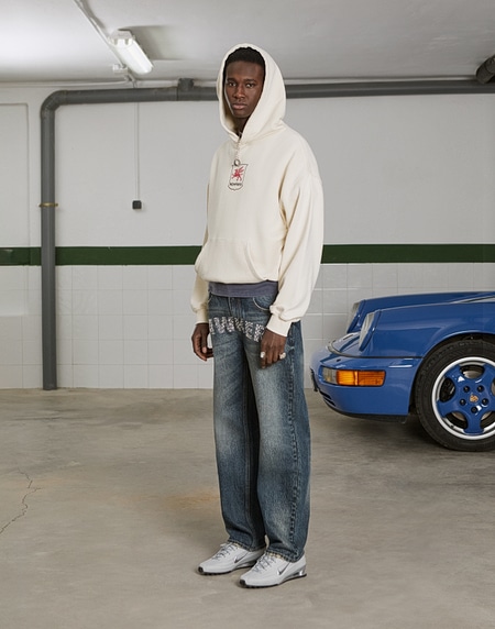 HOODIES Hawkers2013 GAS HOODIE - Washed Ecru